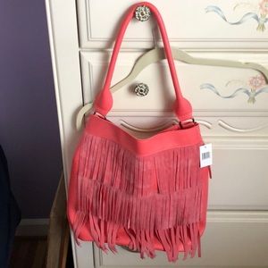 Fringe purse